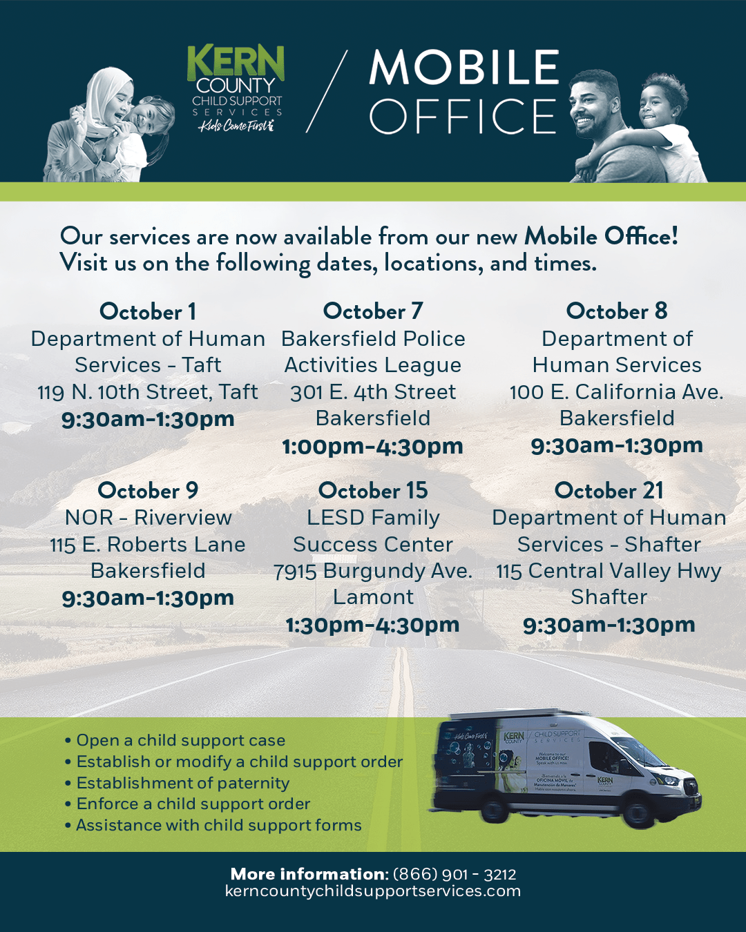 2025 mobile office locations