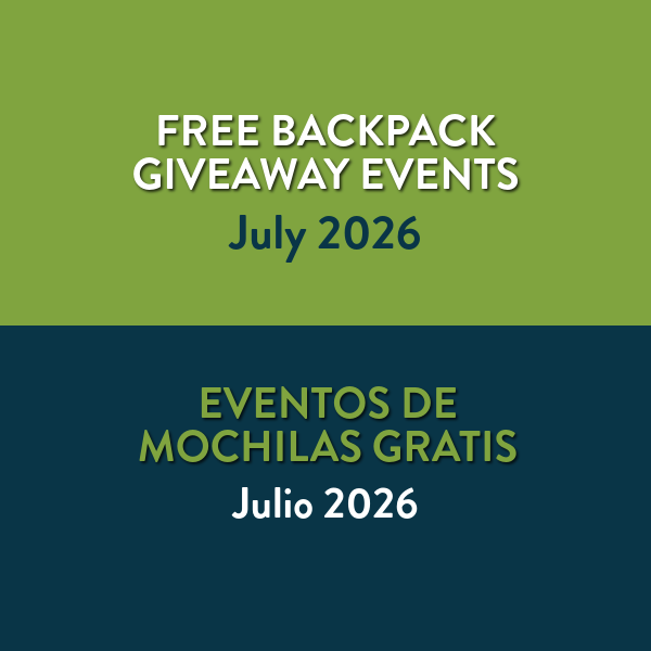 Free backpack giveaway events are coming to kern county libraries July 2026.