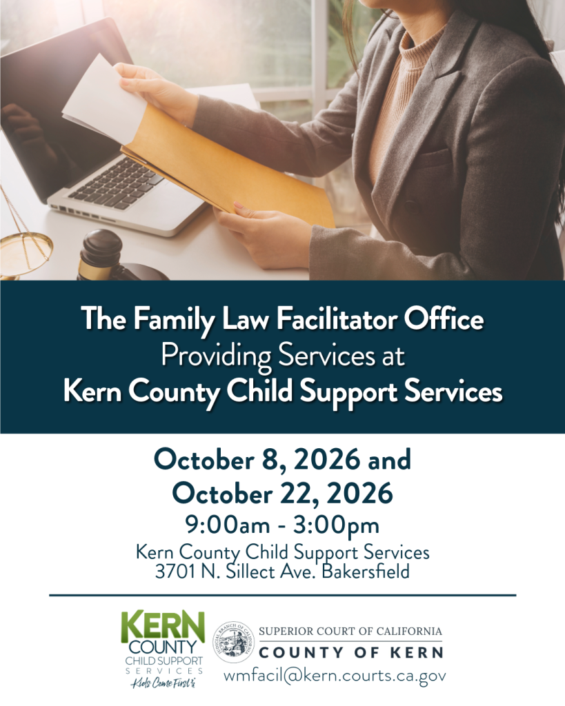 Family Law Facilitator available October 2026
