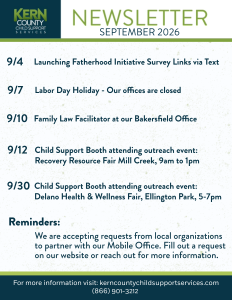 KCCSS Community Newsletter-September 2026